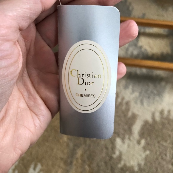 Vintage Christian Dior Pleated Front Blouse Purple Sz 14 NWT! - Picture 5 of 10